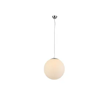 Azzardo White Ball króm-fehér függesztett lámpa (AZ-2515) E27 1 izzós IP20 Azzardo White Ball króm-fehér függesztett lámpa (AZ-2515) E27 1 izzós IP20
