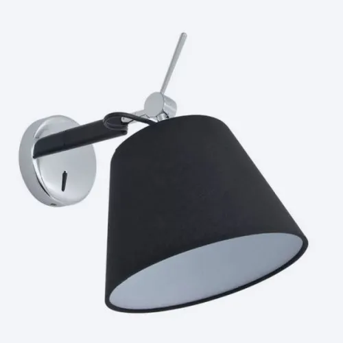 Azzardo Zyta fekete falikar (AZ-1565) E27 1 izzós IP20