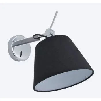 Azzardo Zyta fekete falikar (AZ-2413) E27 1 izzós IP20