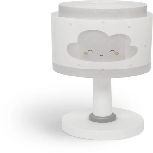Dalber Baby Dreams fehér-szürke gyerek asztali lámpa (DA-76011E) E14 1 izzós IP20