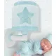 Dalber Baby Dreams fehér-kék gyerek fali lámpa (DA-76019T) E27 1 izzós IP20