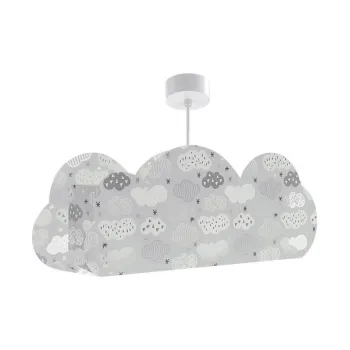 Dalber Cloud fehér-szürke gyerek függesztett lámpa (DA-41410E) E27 3 izzós IP20