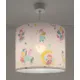 Dalber Fairy Dreams rózsaszín-fehér gyerek függesztett lámpa (DA-42492) E27 1 izzós IP20