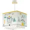 Dalber Hello Little fehér-sárga gyerek függesztett lámpa (DA-73242) E27 1 izzós IP20