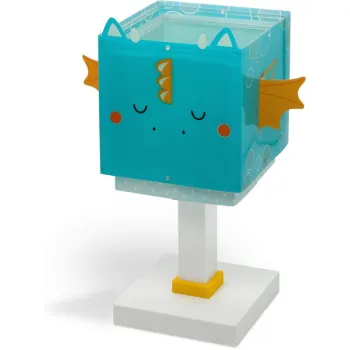 Dalber Little Dragon fehér-kék gyerek asztali lámpa (DA-64381) E14 1 izzós IP20