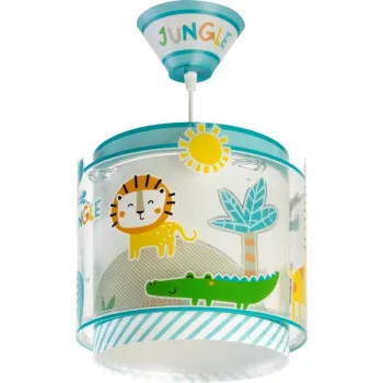 Dalber My Little Jungle fehér-kék gyerek függesztett lámpa (DA-76112) E27 1 izzós IP20