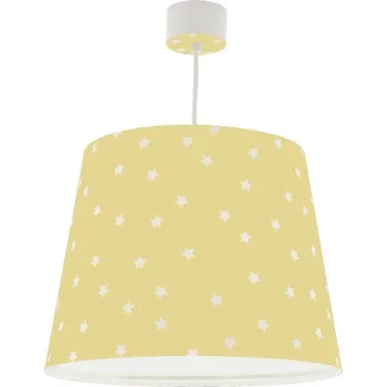 Dalber Star Light fehér-sárga gyerek függesztett lámpa (DA-82212A) E27 1 izzós IP20