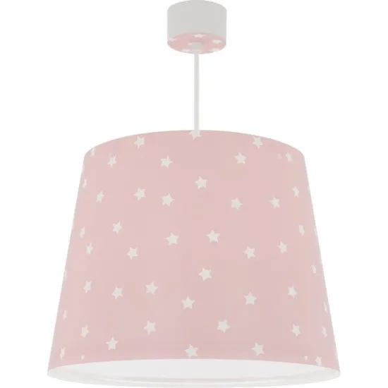Dalber Star Light rózsaszín-fehér gyerek függesztett lámpa (DA-82212S) E27 1 izzós IP20