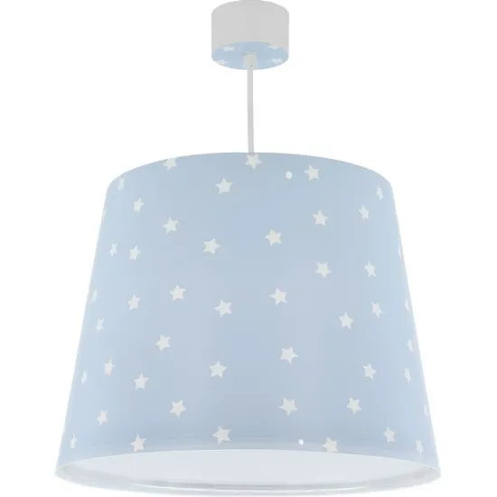Dalber Star Light fehér-kék gyerek függesztett lámpa (DA-82212T) E27 1 izzós IP20