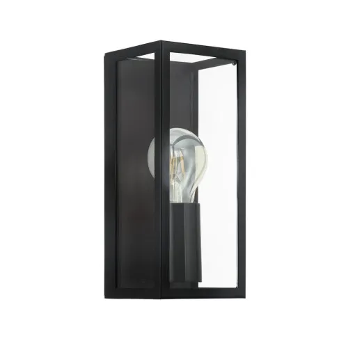 EGLO AMEZOLA fekete LED fali lámpa (EG-99123) E27 1 izzós IP44