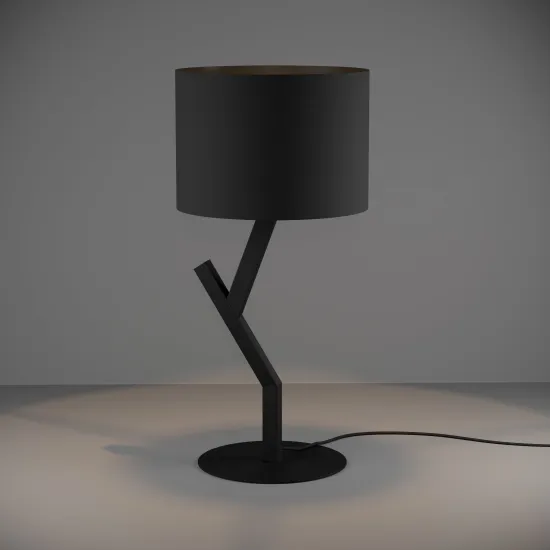 Eglo Balnario fekete asztali lámpa (EG-39888) E27 1 izzós IP20