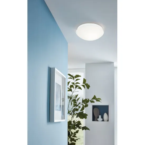EGLO BARI-M fehér LED mennyezeti lámpa (EG-97531) E27 1 izzós IP44