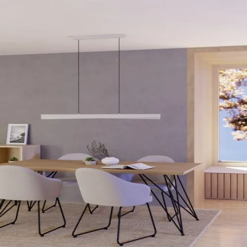 Eglo Bolognano-Z szürke LED függesztett lámpa (EG-901833) LED 1 izzós IP20