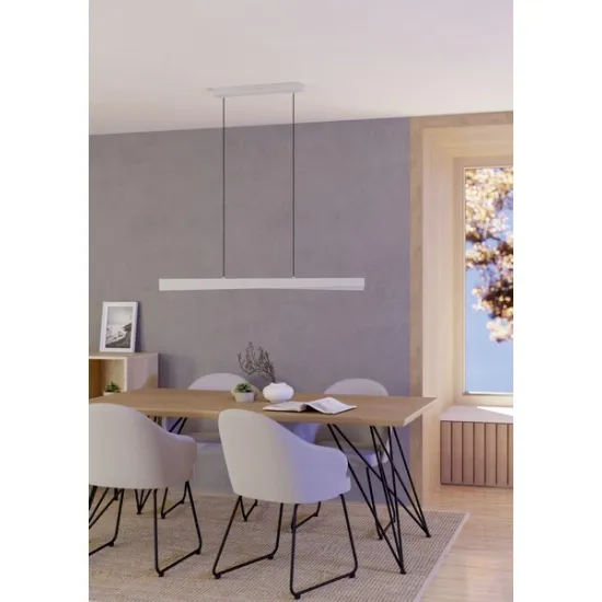 Eglo Bolognano-Z szürke LED függesztett lámpa (EG-901833) LED 1 izzós IP20