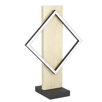 Eglo Boyal fekete-natúr LED asztali lámpa (EG-901932) LED 1 izzós IP20