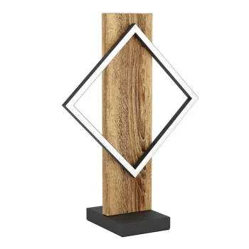 Eglo Boyal rusztikus barna LED asztali lámpa (EG-901937) LED 1 izzós IP20