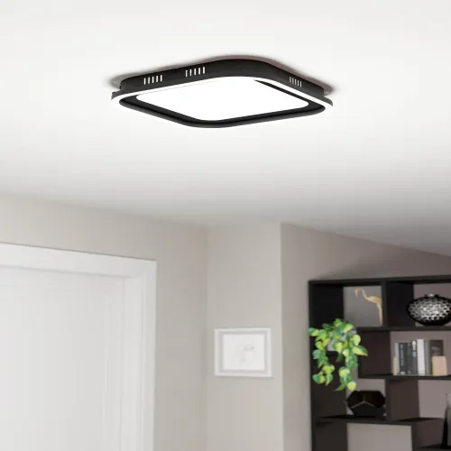 EGLO CALAGRANO fekete-fehér LED mennyezeti lámpa (EG-900602) LED 1 izzós IP20