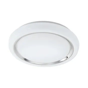 EGLO CAPASSO fehér-fehér-króm LED fali lámpa/mennyezeti lámpa (EG-96023) LED 1 izzós IP20