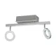 EGLO CARDILLIO 1 alumínium - króm LED spot lámpa (EG-96179) LED 3 izzós IP20