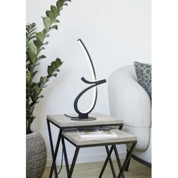 Eglo Cardoncito fekete LED asztali lámpa (EG-902348) LED 1 izzós IP20