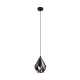 EGLO CARLTON 1 fekete-vörösréz függesztett lámpa (EG-49997) E27 1 izzós IP20