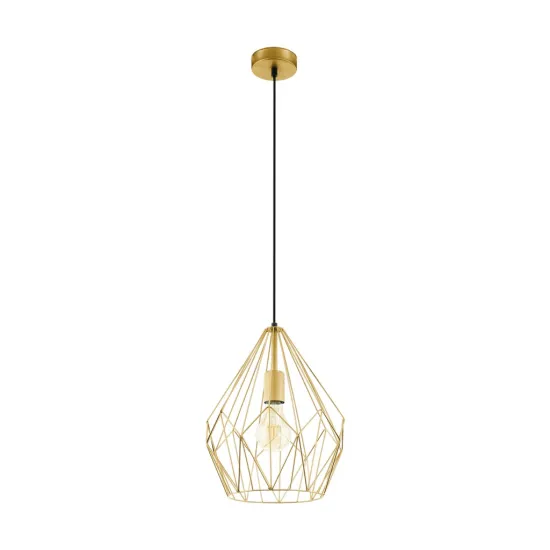 EGLO CARLTON arany függesztett lámpa (EG-49933) E27 1 izzós IP20