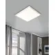 EGLO COMPETA 1 fehér-fehér-ezüst-átlátszó LED fali lámpa/mennyezeti lámpa (EG-95679) LED 1 izzós IP20