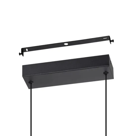 Eglo Conaprato fekete-sárgaréz LED függesztett lámpa (EG-902135) LED 1 izzós IP20