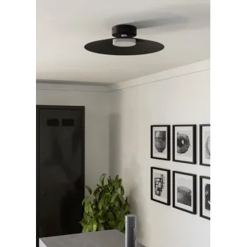 Eglo Conomavilla-Z fekete LED mennyezeti lámpa (EG-902182) LED 1 izzós IP20