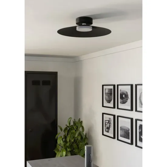 Eglo Conomavilla-Z fekete LED mennyezeti lámpa (EG-902182) LED 1 izzós IP20