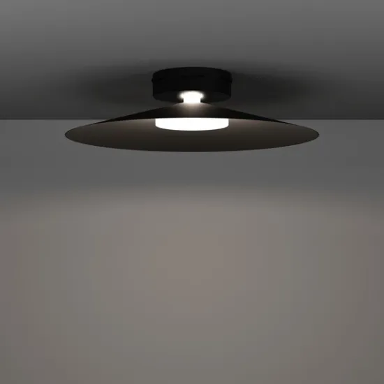 Eglo Conomavilla-Z fekete LED mennyezeti lámpa (EG-902182) LED 1 izzós IP20