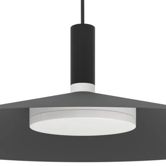Eglo Conomavilla-Z fekete LED függesztett lámpa (EG-902183) LED 1 izzós IP20