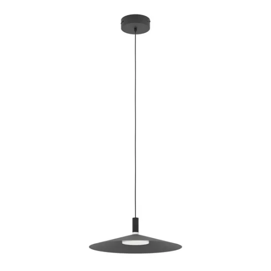 Eglo Conomavilla-Z fekete LED függesztett lámpa (EG-902183) LED 1 izzós IP20