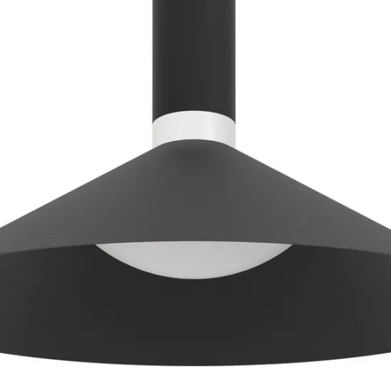 Eglo Conomavilla-Z fekete LED függesztett lámpa (EG-902184) LED 3 izzós IP20