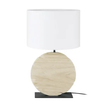 Eglo Contessore barna-fehér asztali lámpa (EG-39916) E27 1 izzós IP20