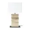 Eglo Contessore barna-fehér asztali lámpa (EG-39917) E27 1 izzós IP20