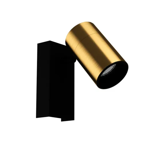 Eglo Cumaribo fekete-sárgaréz fali lámpa (EG-390082) GU10 1 izzós IP20