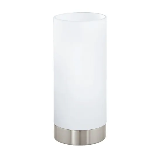 EGLO DAMASCO 1 matt nikkel - fehér asztali lámpa (EG-95775) E27 1 izzós IP20 EGLO DAMASCO 1 matt nikkel - fehér asztali lámpa (EG-95775) E27 1 izzós IP20