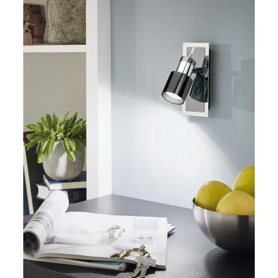 Eglo DAVIDA 1 króm LED fali spotlámpa (EG-30832) GU10 1 izzós