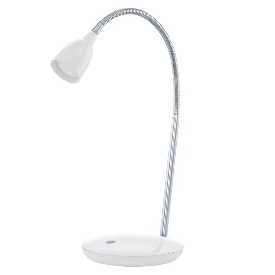 EGLO DURENGO fehér - króm LED asztali lámpa (EG-93078) LED 1 izzós IP20 EGLO DURENGO fehér - króm LED asztali lámpa (EG-93078) LED 1 izzós IP20