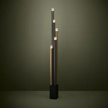 Eglo Estanterios fekete-barna LED állólámpa (EG-39908) LED 5 izzós IP20