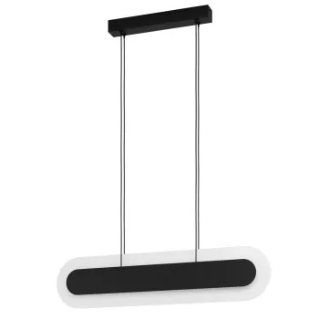 Eglo Fabriano fekete-fehér LED függesztett lámpa (EG-390013) LED 1 izzós IP20