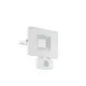 Eglo Faedo 3 fehér-átlátszó LED mozgásérzékelős kültéri fali lámpa (EG-33157) LED 1 izzós IP44