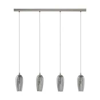 EGLO FARSALA fekete-szürke függesztett lámpa (EG-96344) G9 4 izzós IP20