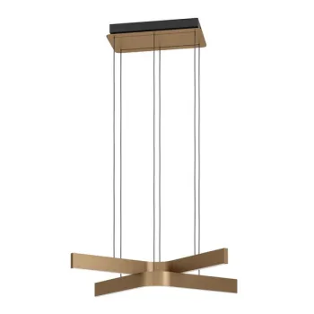 Eglo Folcino-Z fekete-bronz LED függesztett lámpa (EG-901864) LED 2 izzós IP20