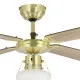 EGLO FORTALEZA bronz-natúr mennyezeti csillár ventilátor (EG-35123) E27 1 izzós IP20