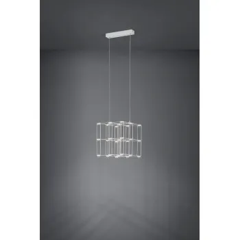 Eglo Frontera króm LED függesztett lámpa (EG-39729) LED 27 izzós IP20