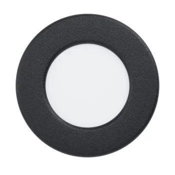 EGLO FUEVA 5 fekete - fehér fürdőszobai LED beépíthető lámpa (EG-99211) LED 1 izzós IP44