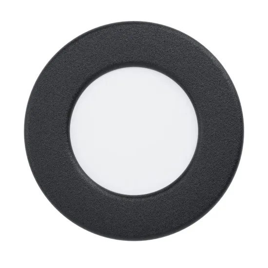 EGLO FUEVA 5 fekete - fehér fürdőszobai LED beépíthető lámpa (EG-99211) LED 1 izzós IP44