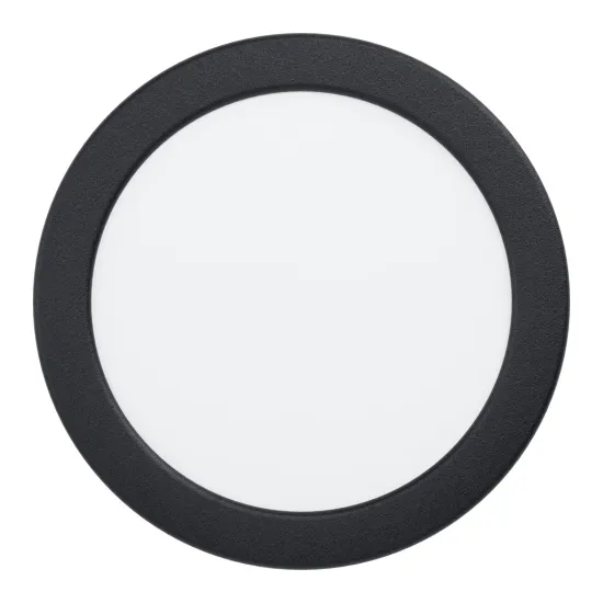 EGLO FUEVA 5 fekete - fehér fürdőszobai LED beépíthető lámpa (EG-99214) LED 1 izzós IP44